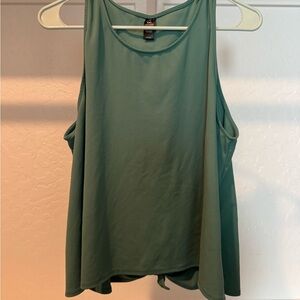 Yogalicious Teal Tank Top